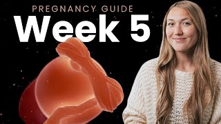 5 Weeks Pregnant  Week By Week Pregnancy [upl. by Auqinet]