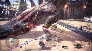 MH World Iceborne  Challenge Quest 2 MR Expert Savage Deviljho Insect Glaive solo 333quot65 [upl. by Inanaup]