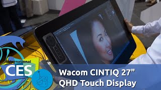 Wacom CINTIQ 27quot QHD Touch Display [upl. by Anura662]