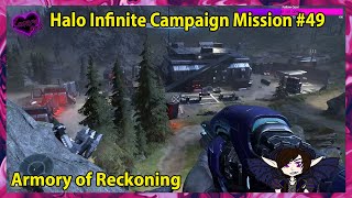 Halo Infinite Campaign Mission  49  Armory of Reckoning [upl. by Aisaim]