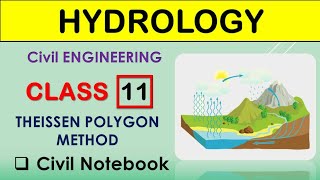 Hydrology gate lecture  Thissen Polygon Method  In Hindi [upl. by Ralip]