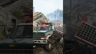 Rugged Roads SnowRunner’s Bridge Reconstruction Challenge [upl. by Franzoni]