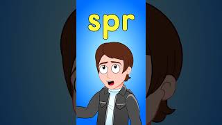 SPR Consonant Blend Song  Learn to Read shorts [upl. by Assennev]