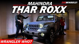 Mahindra Thar Roxx 5Door Walkaround First Impressions Exterior Interior Features [upl. by Zack531]