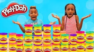 DONT Choose the Wrong PLAY DOH Slime Challenge [upl. by Winni75]