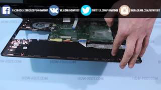 How to WiFi card replacement on Acer Aspire ES1523G ES1532 ES1533 ES1572 laptop [upl. by Thay]