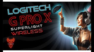 Unboxing Logitech G Pro X Superlight Wireless Mouse 2024 Review [upl. by Ajiram553]