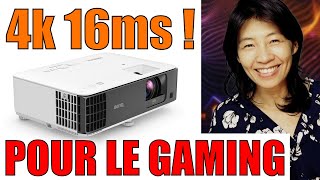 BenQ TK700sti  le vidéoprojecteur rêvé des gameurs Un écran géant 4k à 16ms [upl. by Sitnik857]