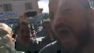 Rachid Nekkaz agressé en plein live à Tlemcen [upl. by Kermie296]