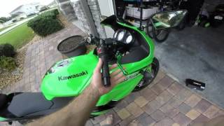 Ride It Shorty Levers Review Ninja 250 [upl. by Alletsyrc]