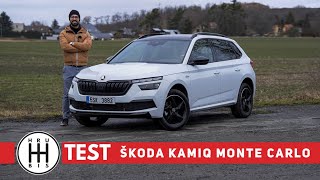 Škoda Kamiq 15 TSI Monte Carlo  Jiné auto než jsem čekal  CZSK [upl. by Aihtnis]