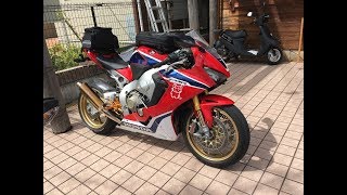 SpecAサウンド 2017 HONDA CBR1000RR SP 東京都 杉並 2017 ホンダ CBR1000RR SP ヴィクトリーレッド SC77 スペックA [upl. by Fulbert]