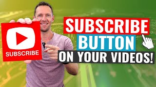 How to Add a Custom YouTube Watermark Subscribe Button to Videos [upl. by Ytinav421]