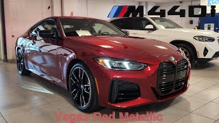 NEW ARRIVAL 2025 BMW M440i xDrive Coupe Vegas Red Metallic on Cognac bmw m440i g22 [upl. by Eillat862]