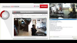 Curso técnico de cámaras IP HIKVISION dictado en FIESA 22 [upl. by Abekam]