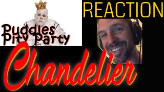 Puddles Pity Party  CHANDELIER  A Singing CLOWN  Rock Musician REACTION [upl. by Apoor]