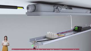 How to install No corrosion LED Batten Light？ [upl. by Yanrahc]