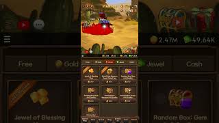 Idle Game  Everybodys RPG  Shop  Honor Points Buy Jewels Of Blessing Scaling Costs [upl. by Annirtak945]