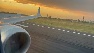 SUNSET LANDING  Ryanair B737 MAX Landing at Bologna Guglielmo Marconi Airport [upl. by Simdars]