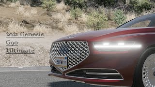 2021 Genesis G90 Ultimate test drive BeamNG [upl. by Carrew587]