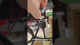 How to connect HDMI to DisplayPort 4K adapter laptoplifestyleguy laptoplifestyle howto pc [upl. by Namajneb]