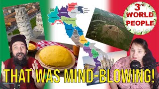 3rd WORLD PEOPLE REACT GEOGRAPHY NOW ITALY  ITALY REACTION [upl. by Sly]