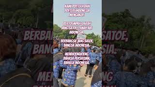 Hari Sumpah Pemuda upacara jakartakotaglobal monas shorts [upl. by Bracci]