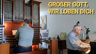 quotGROßER GOTT WIR LOBEN DICHquot GB 494 Neuapostolische Kirche ORGEL amp KLAVIER [upl. by Etnelav]