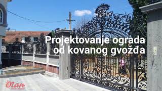 Ograde i kapije od kovanog gvožđa [upl. by Haianeb]