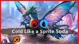 Budget Izzet Sprite Dragon Aggro  MtG Arena Deck Tech and Gameplay  Ikoria Standard [upl. by Nomma]