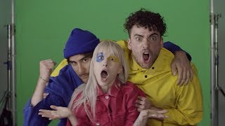 Paramore  Hard Times Green Screen Outtakes [upl. by Llerrit43]