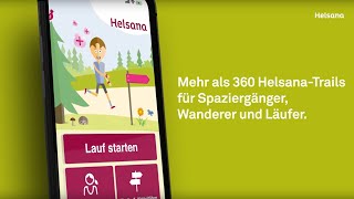 Helsana Trails App So einfach funktioniert die App [upl. by Monagan]