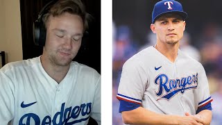 Corey Seager SIGNS with the Texas Rangers  Dodgers Fan Reacts [upl. by Nonohcle]