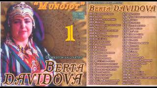 Berta Davidova Munojot Mumtoz va xalq qoshiqlari toplami 1albom 001025 [upl. by Adnoloy]