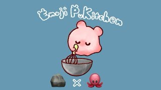 Emoji Pukitchen 🪨×🐙 [upl. by Idnahk615]