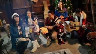 JINGLE BELLS  NAGA FOLK FUSION  TETSEO SISTERS feat ALOBO NAGA [upl. by Airbmak306]