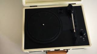 Howto Crosley Turntable Speed Adjust [upl. by Nahshun549]