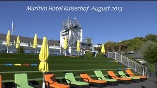 Urlaub im Maritim Hotel Kaiserhof im Kaiserbad Heringsdorf Usedom im August 2013 von tubehorst1 [upl. by Ettelracs622]