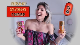 MARIAN FARJAT PROBANDO GOLOSINAS CHINAS  VIDEO REACCION [upl. by Animlehliw]