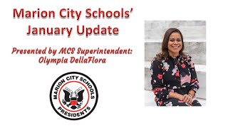 Marion City Schools January Update 01182024 [upl. by Crowell791]