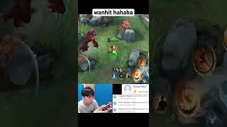 Wanhit hahaha shorts mlbb mobilelegends [upl. by Ellswerth]