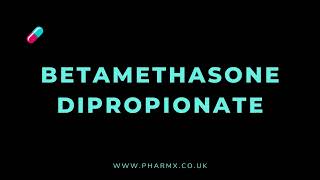 How to pronounce Betamethasone dipropionate [upl. by Anik]