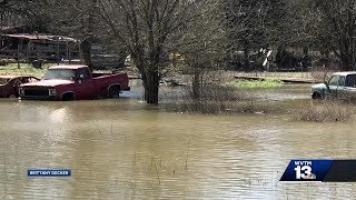 Flood waters impact Central Alabama communities [upl. by Christian]