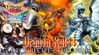 YuGiOh Tag Force Special Dragon Rulers Deck Recipe  Tutorial [upl. by Fidele]