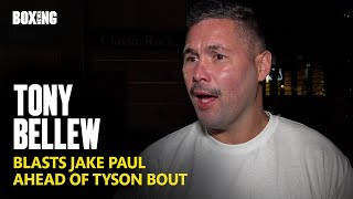 Tony Bellew Blasts Jake Paul Ahead Of Mike Tyson Fight [upl. by Natty879]