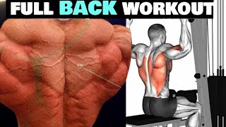 EFFECTIVE EXERCISE TO BUILD A 3 D BACK  FITNESS MANTRA [upl. by Chemarin804]