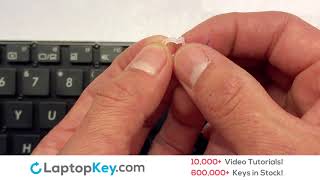 Keyboard Key Repair Guide  Asus X Series X550  Install Repair Fix A550 D550 F550 K550 R550 [upl. by Rufena]