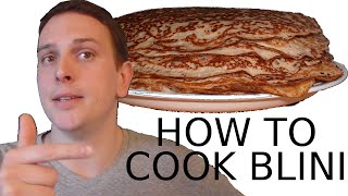 RUSSIAN LESSON HOW TO MAKE BLINI FUN FACTS ABOUT RUSSIAN FOOD [upl. by Semaj391]