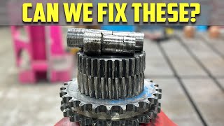 Repairing Badly Worn Gears and Shafts [upl. by Monagan63]