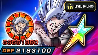 100 NEW STR LR GOHAN BEAST LEVEL 10 LINKS SHOWCASE Dragon Ball Z Dokkan Battle [upl. by Tirma]